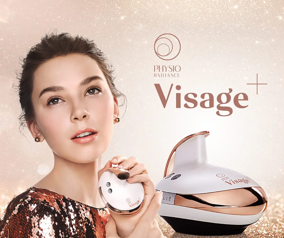 قل مرحباً لـ Physio Radiance Visage+ الجديد أحدث جهاز للوجه يعالج