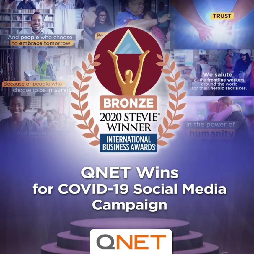 كيونت تفوز بجائزة برونزية ®Stevie لحملة التوعية ضد كوفيد-19 على وسائل التواصل الاجتماعي
