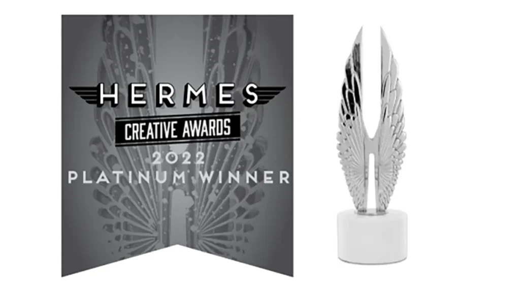 فوز كيونت في حفل توزيع جوائز Hermes Creative Awards لعام 2022