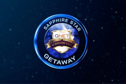 تمديد! انضم إلى رحلة QNET Sapphire Star Getaway - 6 خطوات حاسمة نحو الطريق الصحيح