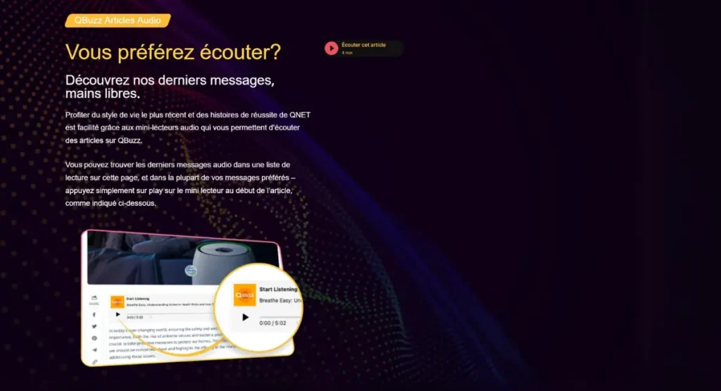 Découvrez les nouvelles améliorations de Qbuzz 5 Découvrez les nouvelles améliorations de Qbuzz